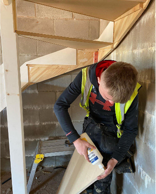 JRD Carpentry at work