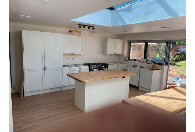 home extension carpentry in Usk