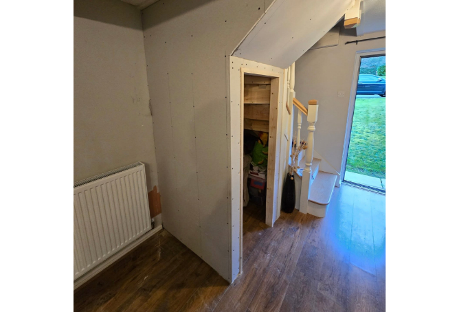 bathroom joinery installation in Caerleon