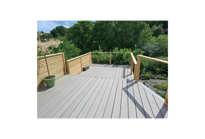 Decking construction view